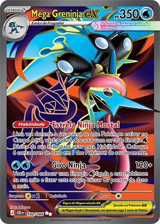 100 / 86 - Mega Greninja ex