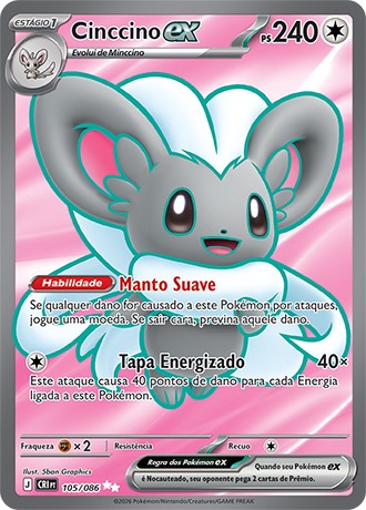 105 / 86 - Cinccino ex