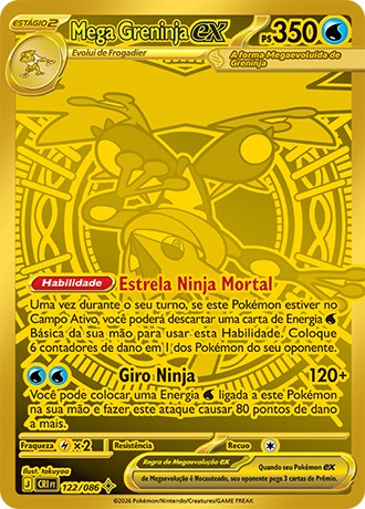 122 / 86 - Mega Greninja ex