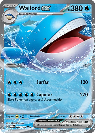 16 / 84 - Wailord ex