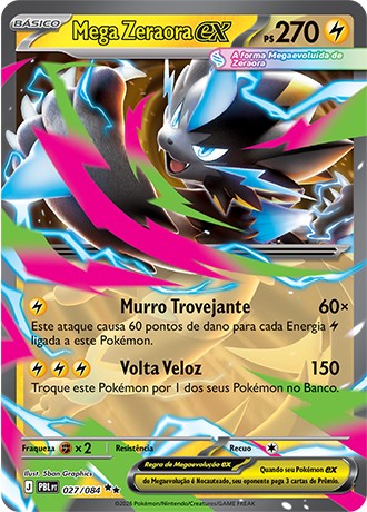 27 / 84 - Mega Zeraora ex
