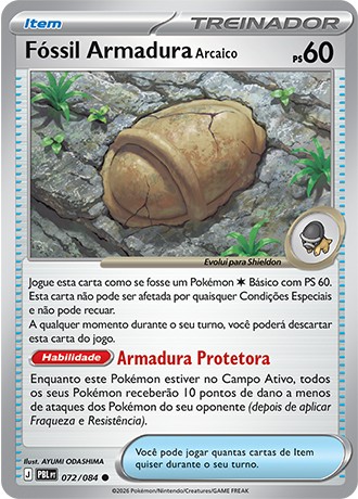 72 / 84 - Fóssil Armadura Arcaico