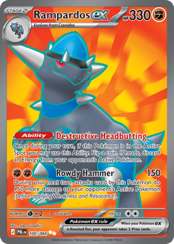 100 / 84 - Rampardos ex