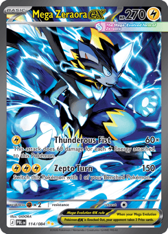114 / 84 - Mega Zeraora ex
