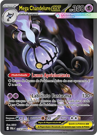 115 / 84 - Mega Chandelure ex