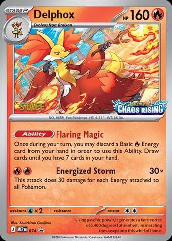 DELPHOXSTAFF - Delphox (Staff)