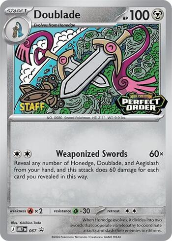 DOUBLADESTAFF - Doublade (Staff)