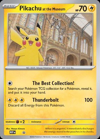 MEP000 - Pikachu at the Museum (Oversized)