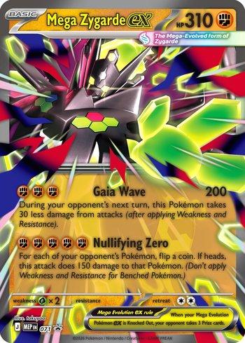 MEP071 - Mega Zygarde ex