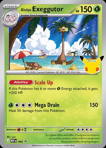 MEP094 - Exeggutor de Alola