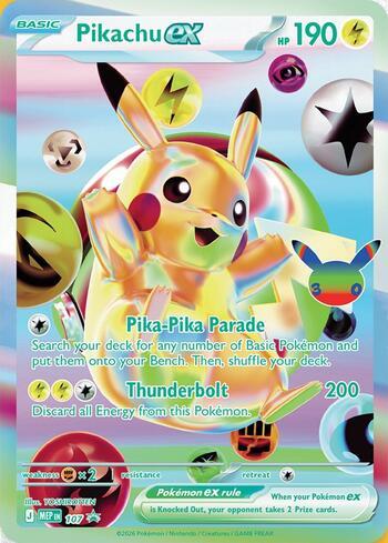 MEP107 - Pikachu ex