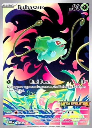 MEP133 - Bulbasaur (Mega Evolution Stamp)