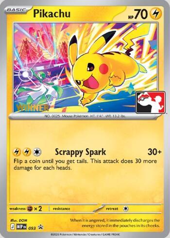 PIKACHUPLAYPOKEACUTEMONWINNER - Pikachu (Play! Pokémon Winner)