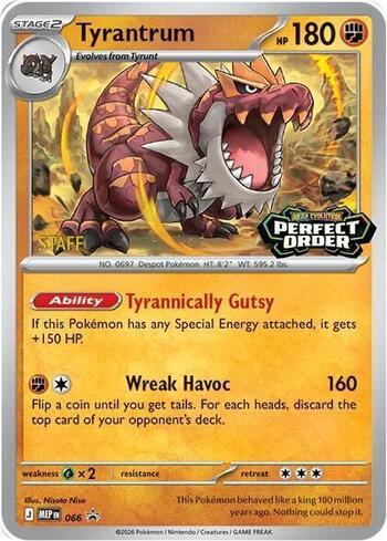 TYRANTRUMSTAFF - Tyrantrum (Staff)