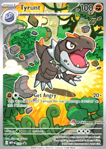 TYRUNTPOKEMONCENTEREXCLUSIVE - Tyrunt (Pokemon Center Exclusive)