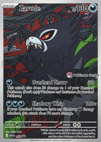 ZARUDEPOKEMONCENTEREXCLUSIVE - Zarude (Pokemon Center Exclusive)