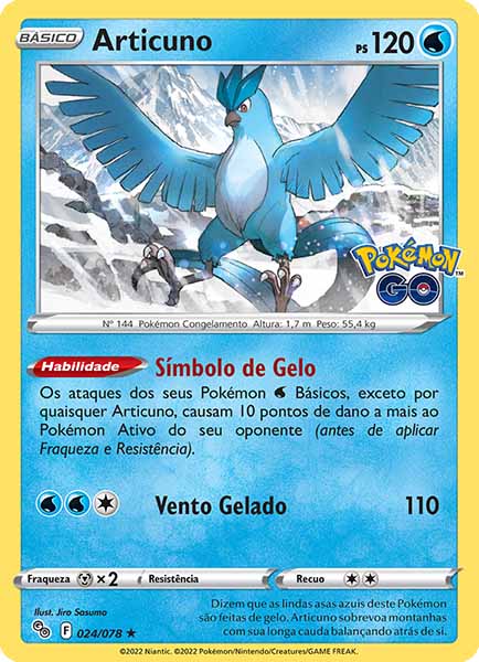 Carta Articuno (24 / 78)