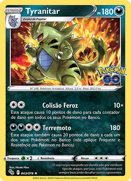 Carta Tyranitar (43 / 78)