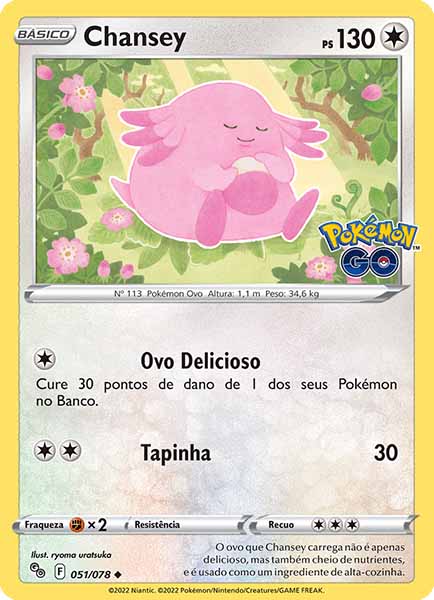 Carta Chansey (51 / 78)