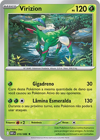 Carta Virizion (10 / 86)