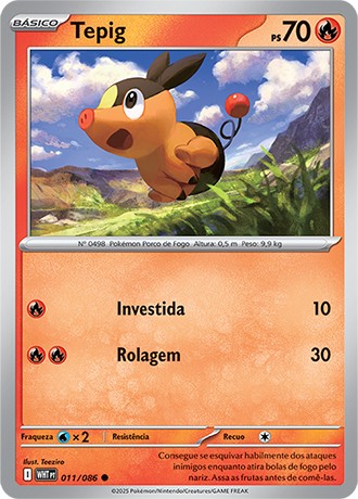Carta Tepig (11 / 86)
