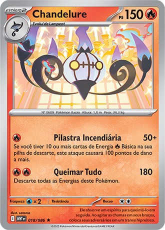 Carta Chandelure (18 / 86)