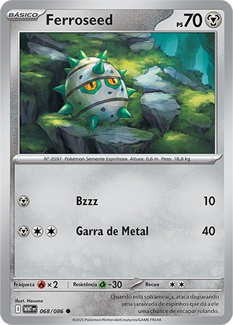 Carta Ferroseed (68 / 86)
