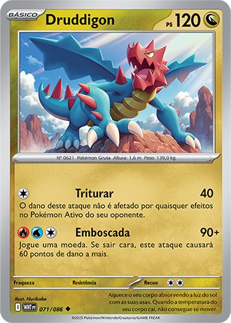 Carta Druddigon (71 / 86)