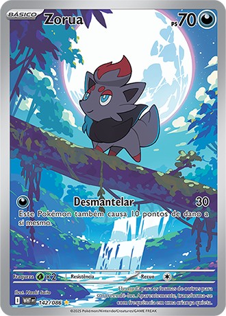 Carta Zorua (142 / 86)