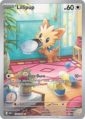 Carta Lillipup (154 / 86)