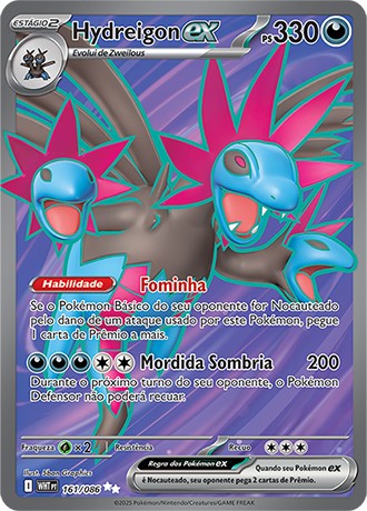 Carta Hydreigon ex (161 / 86)