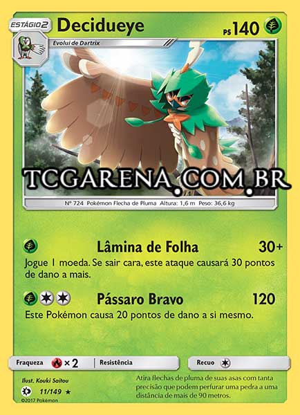 Carta Decidueye (11 / 149)