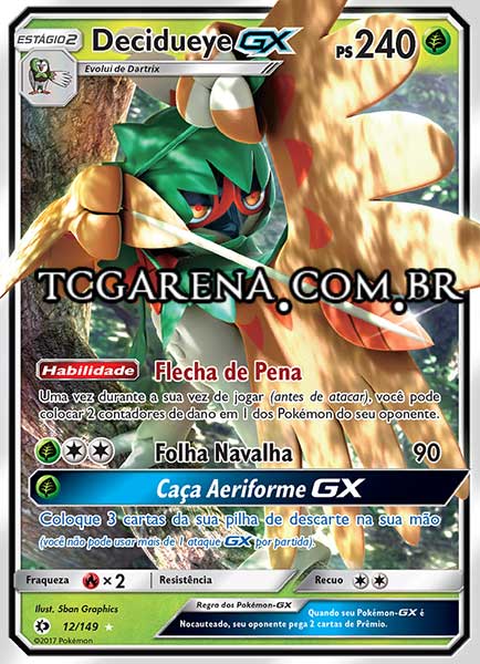 Carta Decidueye-GX (12 / 149)