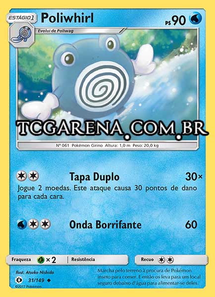 Carta Poliwhirl (31 / 149)