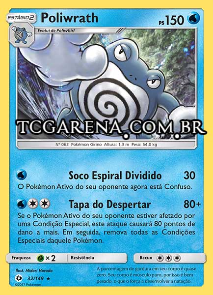 Carta Poliwrath (32 / 149)