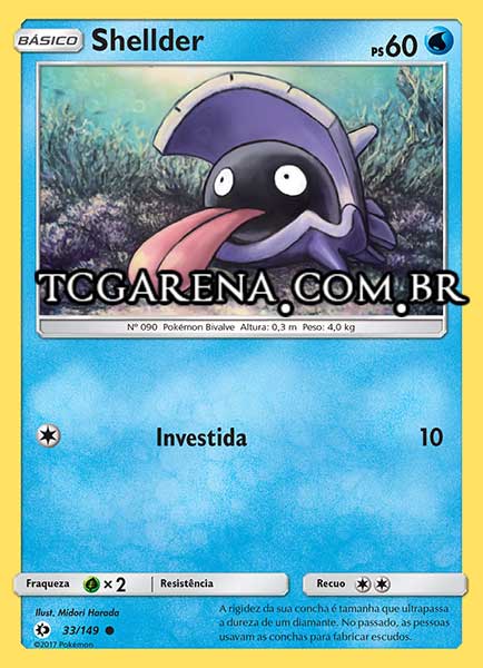 Carta Shellder (33 / 149)