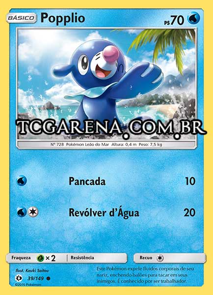 Carta Popplio (39 / 149)