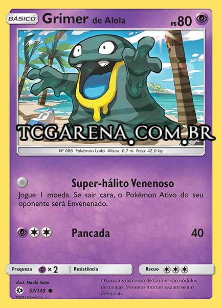 Carta Alolan Grimer (57 / 149)