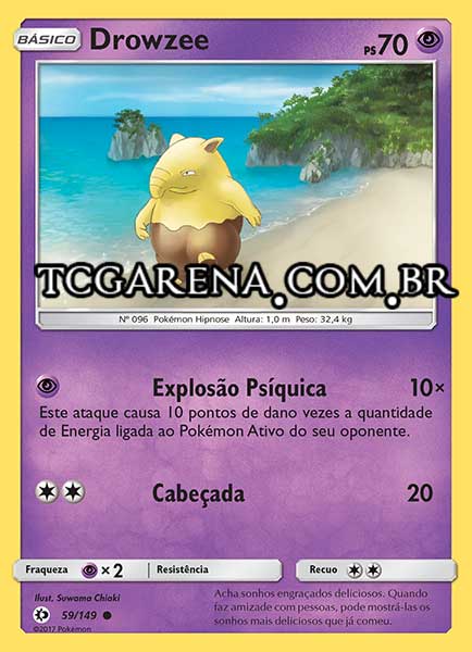 Carta Drowzee (59 / 149)