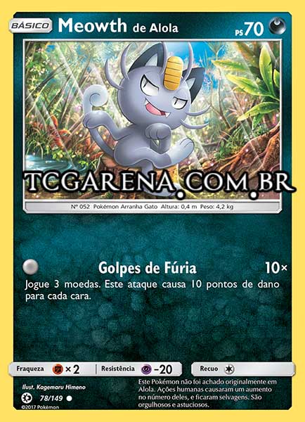 Carta Alolan Meowth (78 / 149)