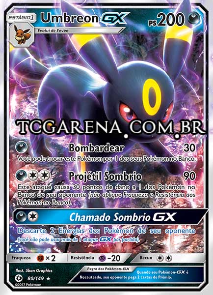 Carta Umbreon-GX (80 / 149)