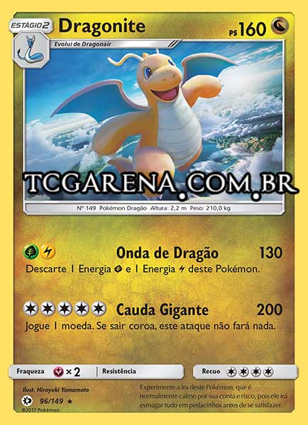 Carta Dragonite (96 / 149)