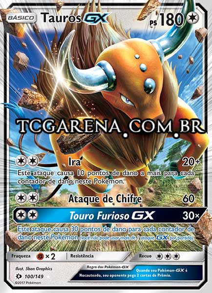 Carta Tauros-GX (100 / 149)