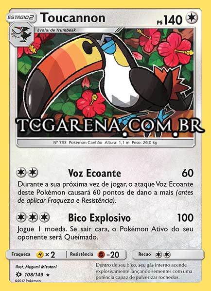 Carta Toucannon (108 / 149)