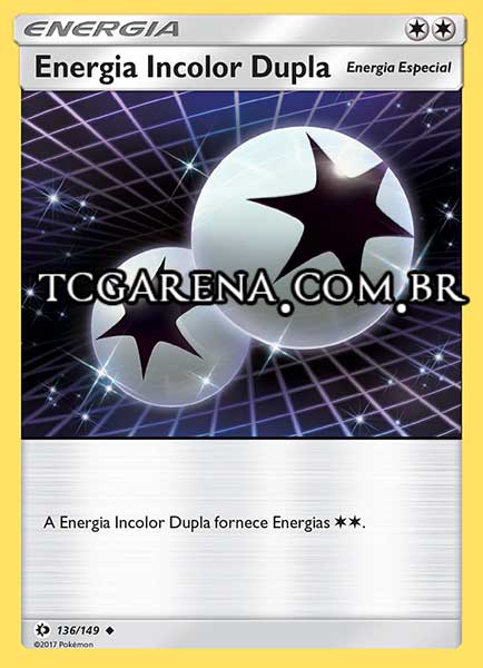 Carta Energia Incolor Dupla (136 / 149)