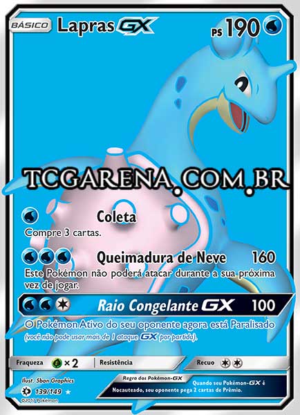 Carta Lapras-GX (139 / 149)