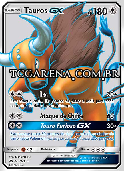 Carta Tauros-GX (144 / 149)