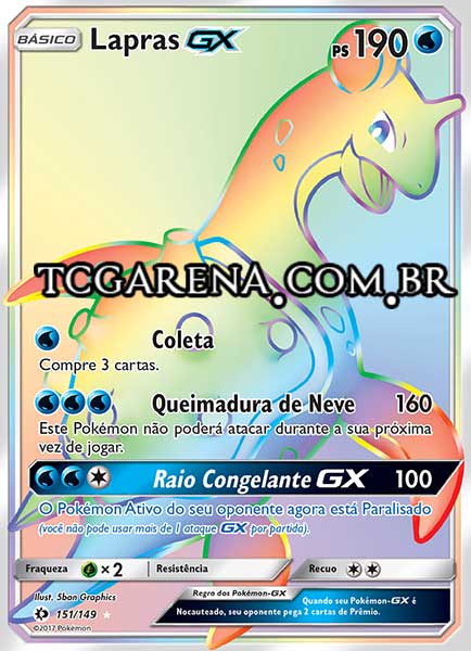 Carta Lapras-GX (151 / 149)