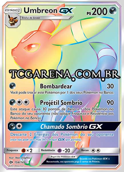 Carta Umbreon-GX (154 / 149)