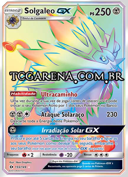 Carta Solgaleo-GX (155 / 149)